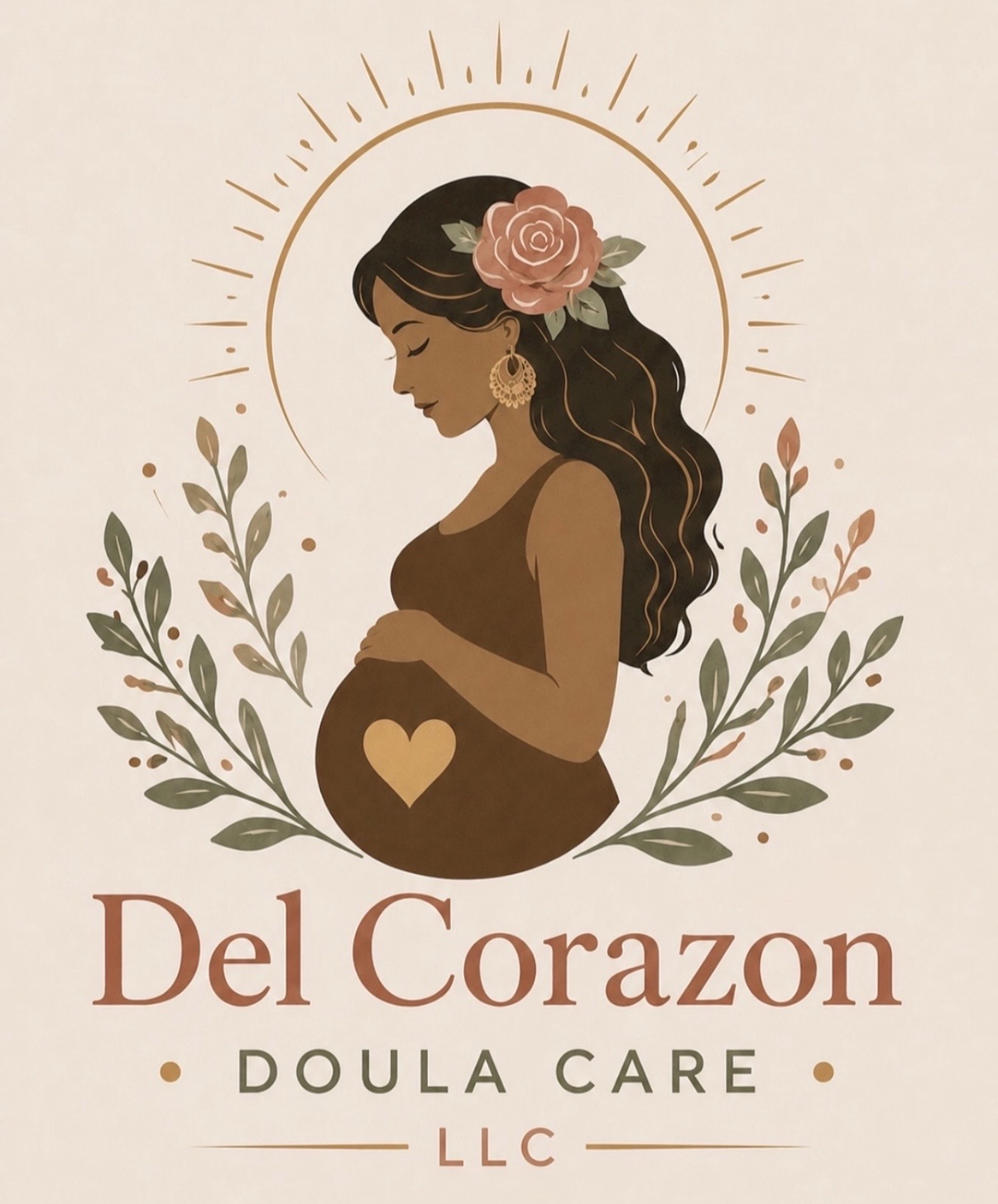 Del Corazon Doula Care Logo